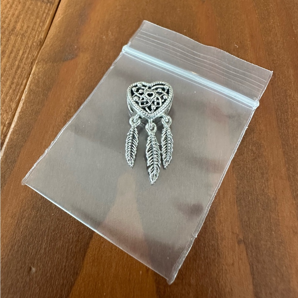 PANDORA Dreams of the heart dreamcatcher charm - Picture 2 of 3